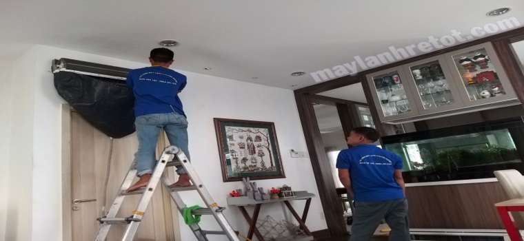 vệ sinh máy lạnh tại nhà